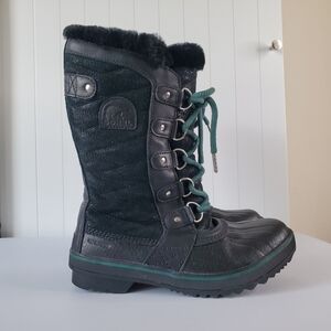 Sorel Womens Tofino II Lux Winter Waterproof Boot Black Size 7 Gorpcore